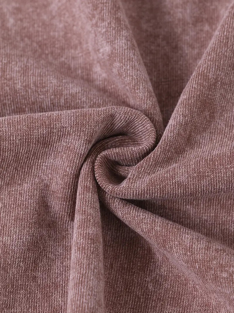 Men’s Washed Cotton Tank Top – “Between My Ears” Print, 230G Heavyweight Sleeveless Gym & Streetwear Vest