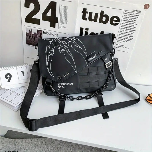 Sling Bag for Couples – Large Capacity High-Quality Nylon Crossbody Backpack with Multiple Compartments, Durable Casual Unisex Design for Valentine's Day & Father's Day Gifts