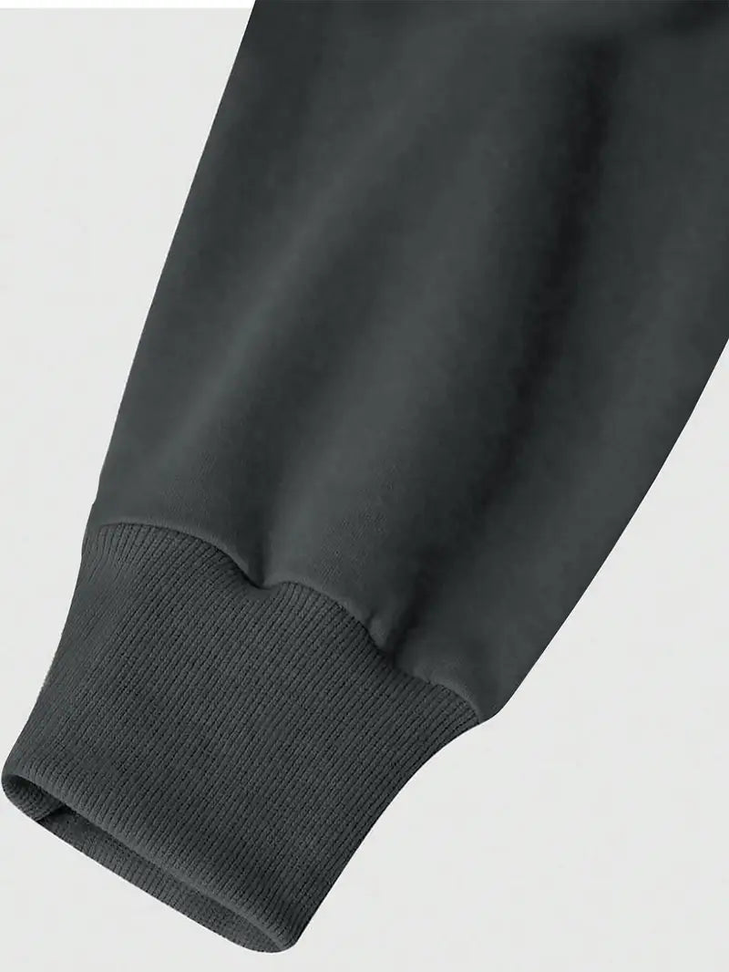 Men's Brooklyn Streetwear Sweatshirt – NYC Graphic Pullover, Loose Fit Crewneck, Urban Hip-Hop Style