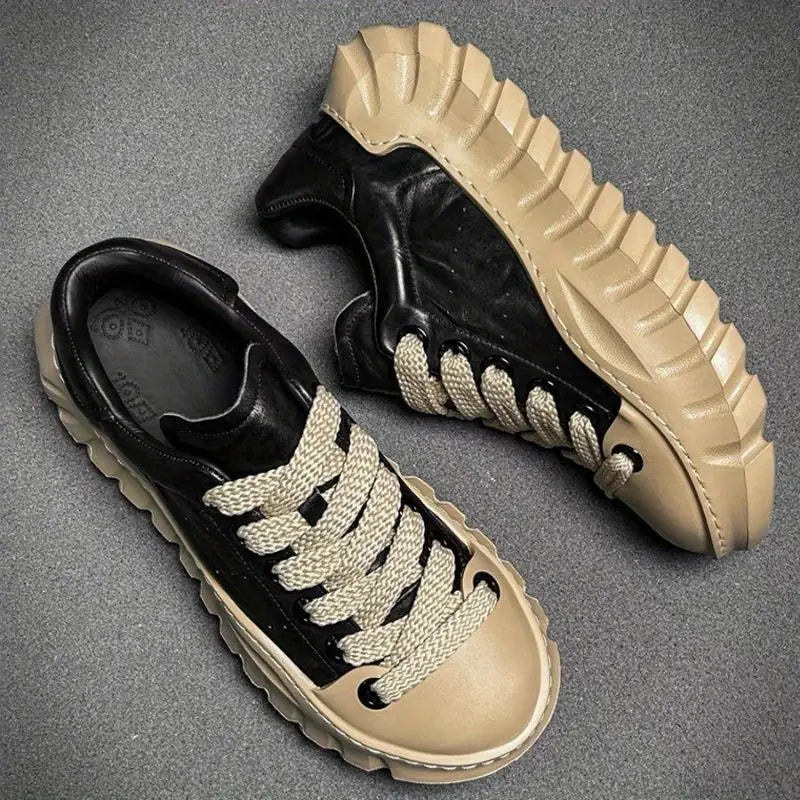 Men’s Modern Minimalist Dad Shoes – Chunky Sole Sneakers for Urban Commute & Lifestyle Wear