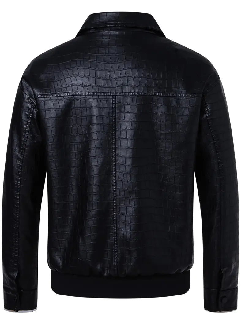 Men's Lightweight Military Bomber Windbreaker with Baseball Collar Embroidered Varsity Style Zip-Up Jacket (Copy)