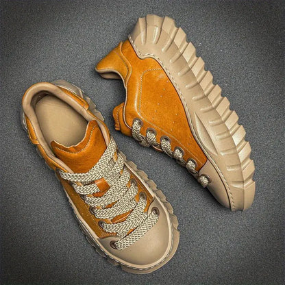 Men’s Modern Minimalist Dad Shoes – Chunky Sole Sneakers for Urban Commute & Lifestyle Wear