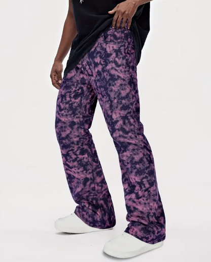 Men’s Multicolor Casual Jeans – Popular Cotton Blend Denim with Regular Fit for Streetwear Style