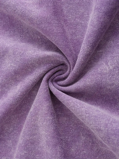 Men's Oversized Drop Shoulder T-Shirt Solid Color Acid Wash Cotton Loose Fit Short Sleeve Streetwear Tee