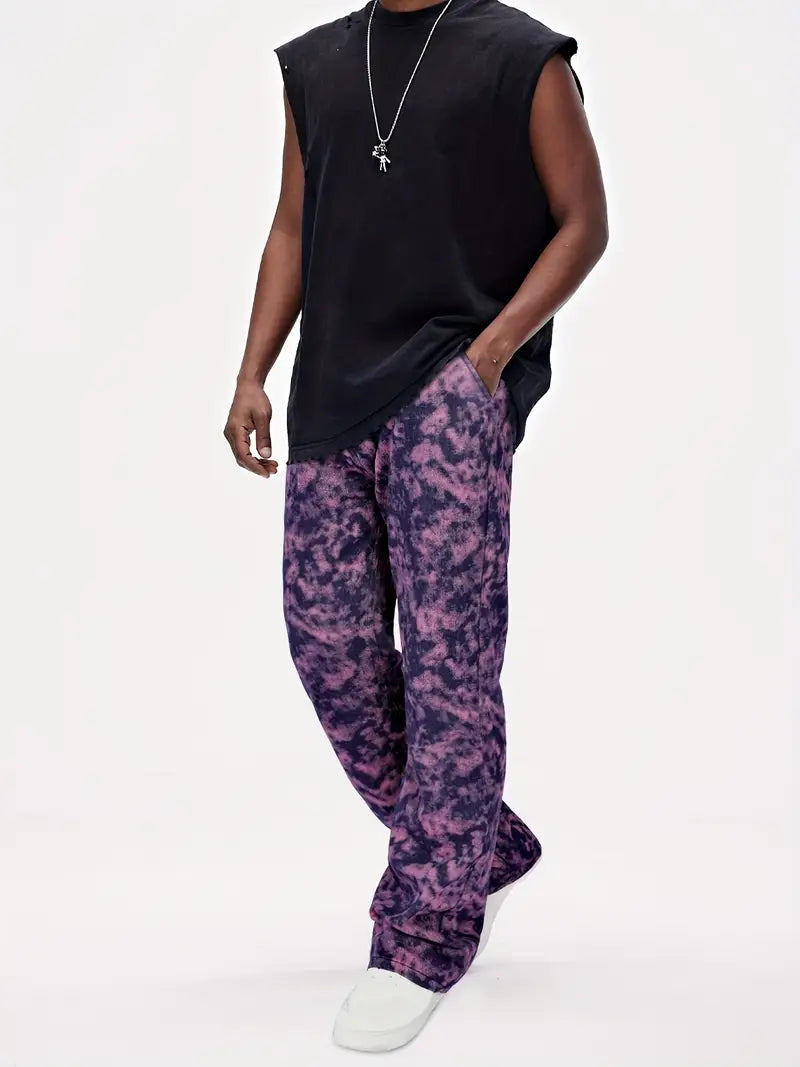 Men’s Multicolor Casual Jeans – Popular Cotton Blend Denim with Regular Fit for Streetwear Style