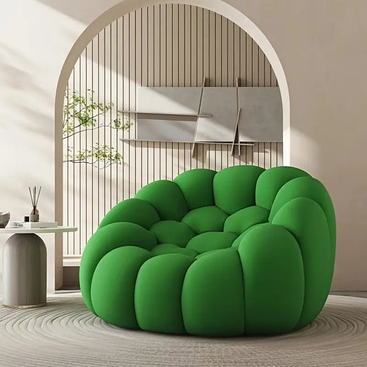 3D Honeycomb Bubble Chair – Lazy Sofa with Memory Foam & Breathable Mesh Fabric