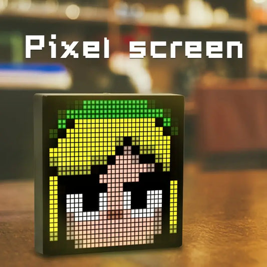 32×32 RGB LED Pixel Display – Programmable Smart Lamp with App Control, DIY Text & Animation for Gaming Setup, Room Decor & Gifts