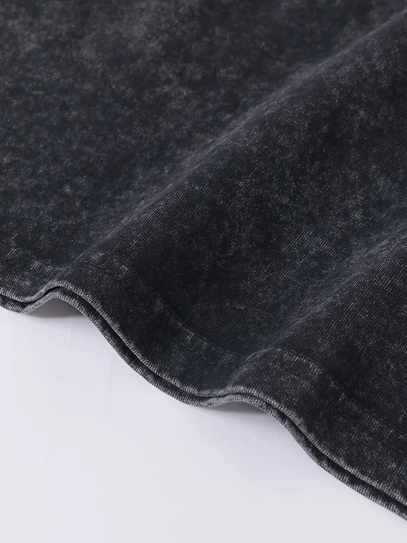 Men’s 210G Cotton Sleeveless Athletic Vest – Skull & Flames Graphic, Slim Fit Gym & Casual Workout Tank