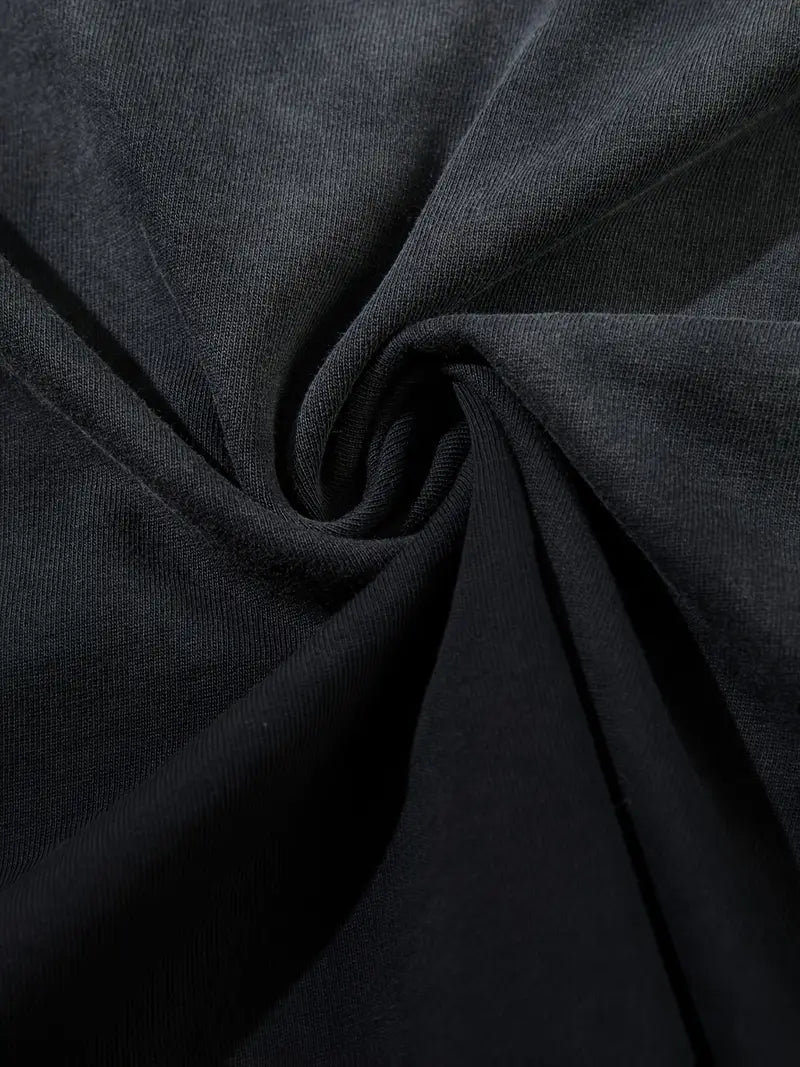 Men's Vintage Washed Tie-Dye T-Shirt Embroidered Letters Loose Fit Crew Neck Short Sleeve Summer Top