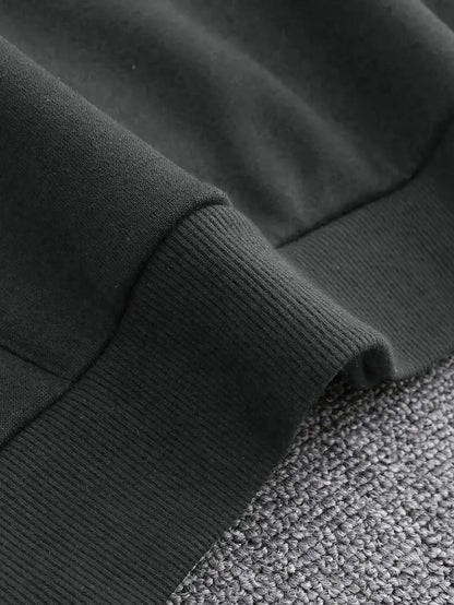 Men's Brooklyn Streetwear Sweatshirt – NYC Graphic Pullover, Loose Fit Crewneck, Urban Hip-Hop Style