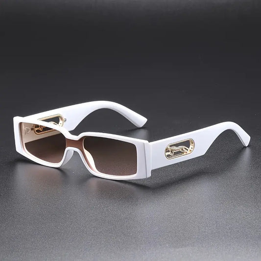 Vintage-Inspired Men’s Retro Glasses – Black Metal Frame with Golden-Tone Accents, Decorative PC Lenses for Casual & Formal Wear