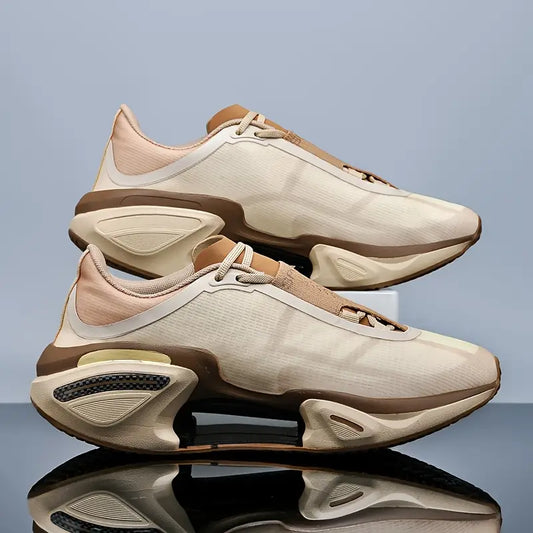 Unisex Gradient Running Shoes – Lightweight Breathable Sneakers with EVA Cushion & MD Sole