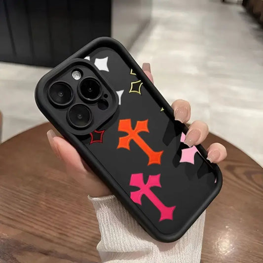 Pattern Printed TPU Phone Case for iPhone – Shockproof, Slim Fit, Stylish Design