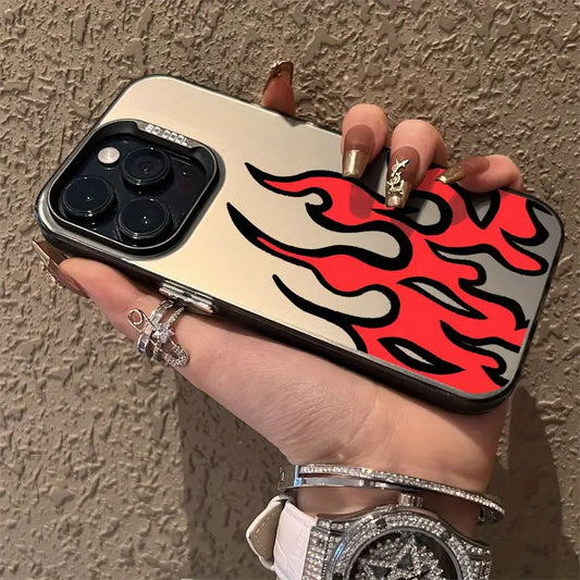 Red flame Pattern Cases for iphone all versions