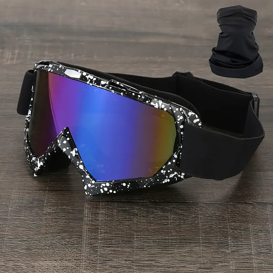Motorcycle Racing Goggles with TPU Frame and PC Lens #10