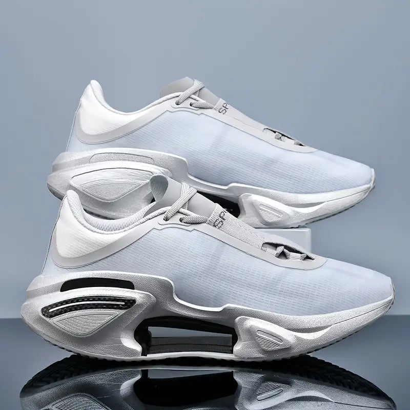 Unisex Gradient Running Shoes – Lightweight Breathable Sneakers with EVA Cushion & MD Sole