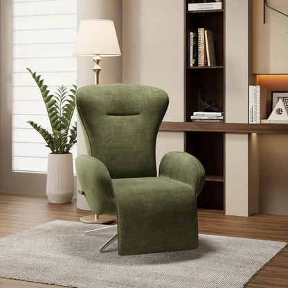 Rotating Lounge Chair Zero Gravity Recliner with Ergonomic Support 360° Swivel Extra-Wide Backrest