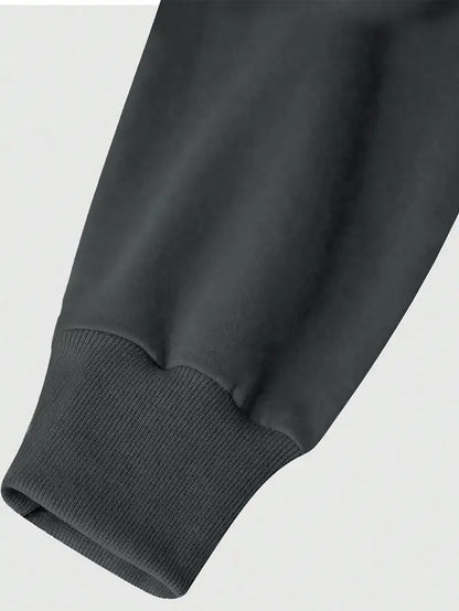 Men's Brooklyn Streetwear Sweatshirt – NYC Graphic Pullover, Loose Fit Crewneck, Urban Hip-Hop Style