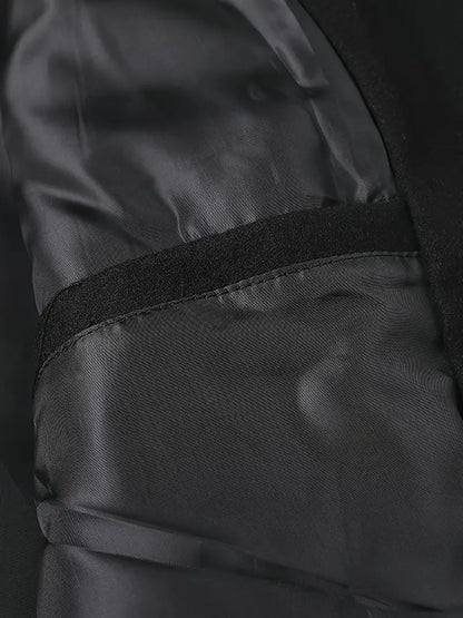 Men's Varsity Jacket with Retro Embroidered Print Baseball Collar Zip-Up Closure Casual Fit Polyester Outerwear