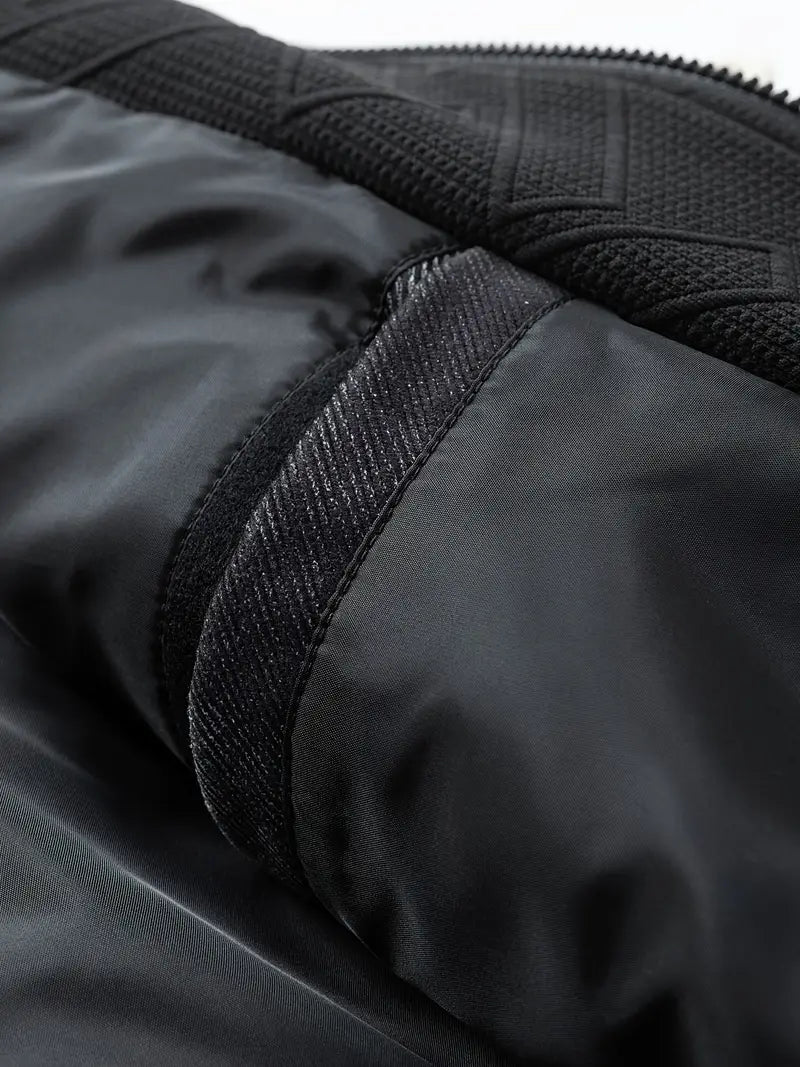 Men's Plus Size Tie-Dye Hooded Jacket Zip-Up Loose Fit with Letter Print and Multiple Pockets