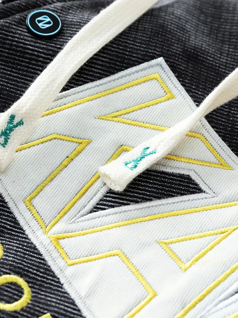 Men's Plus Size Tie-Dye Hooded Jacket Zip-Up Loose Fit with Letter Print and Multiple Pockets