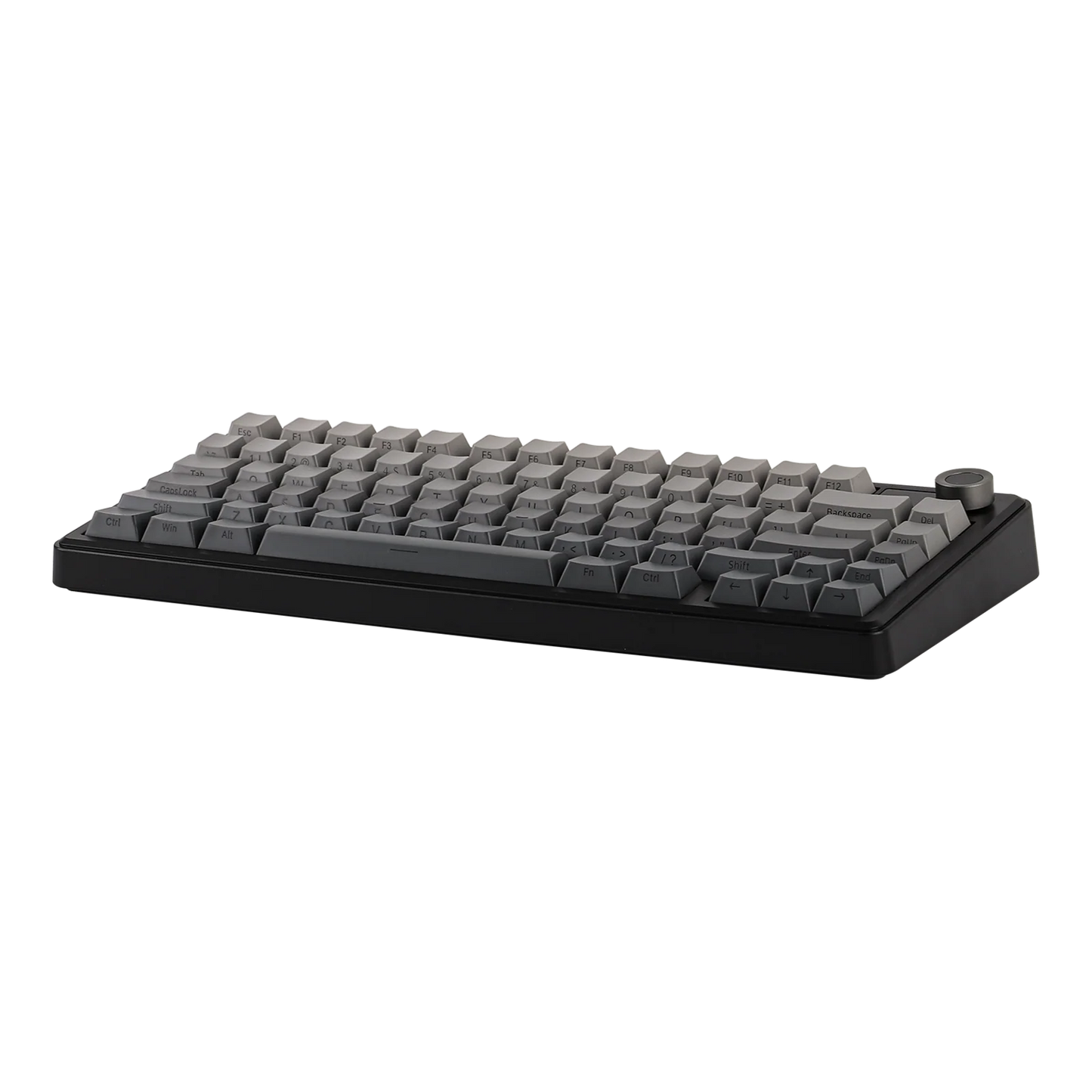 Mechanical Gaming Keyboard with TFT Screen and Rotary Knob, Gasket Mount, Hot-Swappable Pre-Lubed Linear Switches, RGB Backlit, Compact Gaming