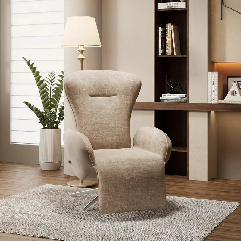 Rotating Lounge Chair Zero Gravity Recliner with Ergonomic Support 360° Swivel Extra-Wide Backrest