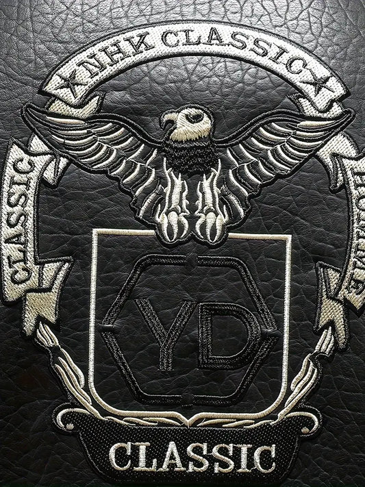 Men's Windproof PU Leather Jacket Stand Collar Zipper Casual Outerwear for Autumn Winter