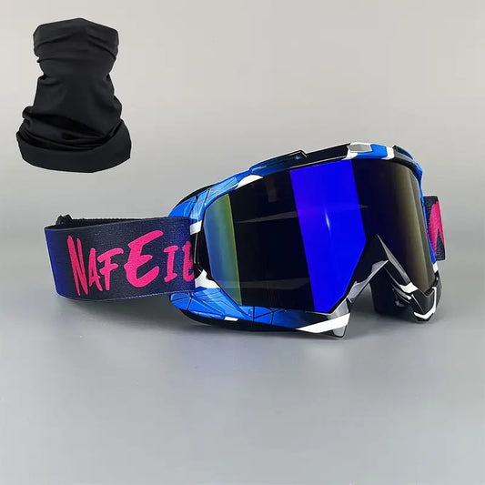 Motorcycle Racing Goggles with TPU Frame and PC Lens #12
