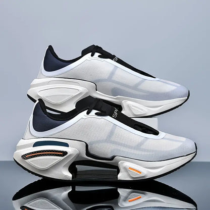 Unisex Gradient Running Shoes – Lightweight Breathable Sneakers with EVA Cushion & MD Sole