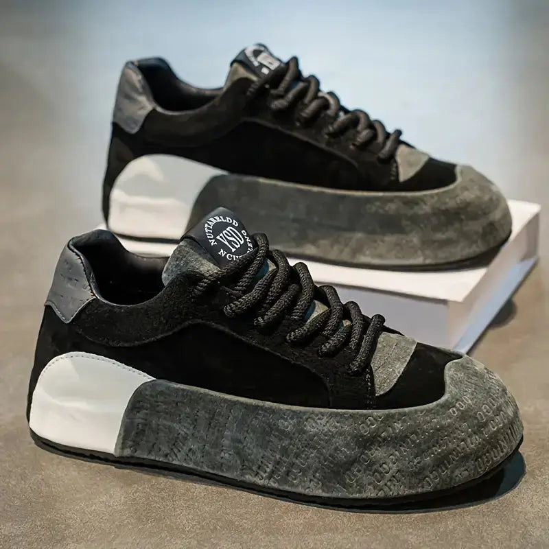 Men’s Lightweight Breathable Sneakers – Cushioned Sole, Arch Support, All-Terrain Grip