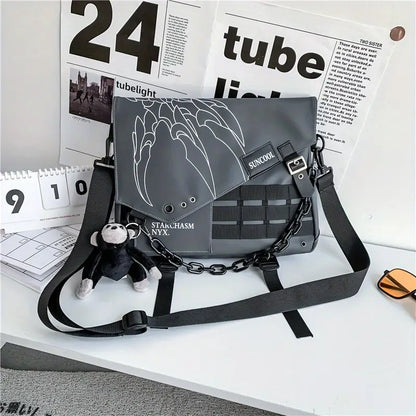 Sling Bag for Couples – Large Capacity High-Quality Nylon Crossbody Backpack with Multiple Compartments, Durable Casual Unisex Design for Valentine's Day & Father's Day Gifts