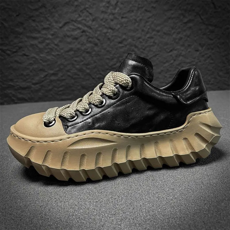 Men’s Modern Minimalist Dad Shoes – Chunky Sole Sneakers for Urban Commute & Lifestyle Wear