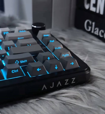 AK820 MAX Magnetic Mechanical Keyboard with RGB Lighting, Wired Full-Key Hot-Swappable PC Board