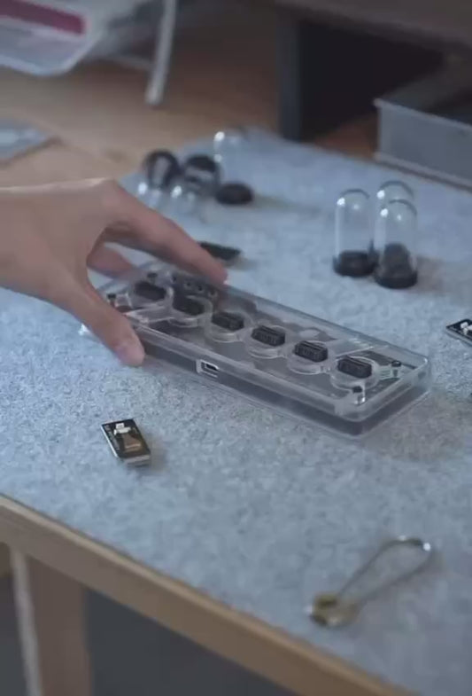 USB-Powered RGB Nixie Tube Clock – IPS Color Screen, Corded Electric Oval Alarm Clock with Charging Port & Multimedia Display