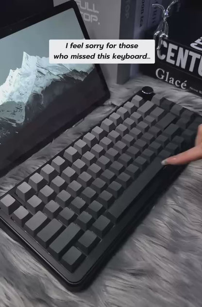 AK820 MAX Magnetic Mechanical Keyboard with RGB Lighting, Wired Full-Key Hot-Swappable PC Board
